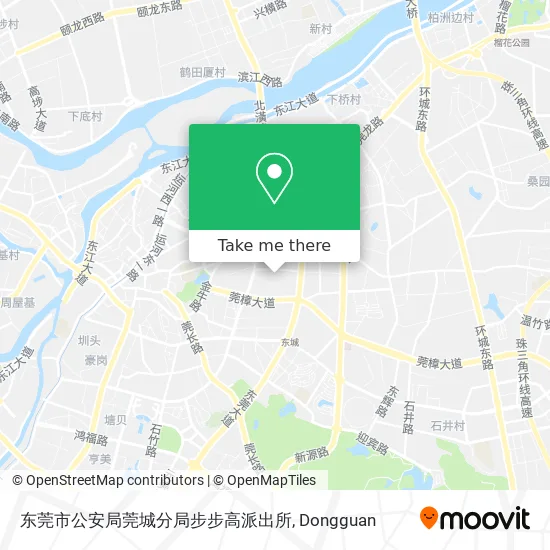 东莞市公安局莞城分局步步高派出所 map