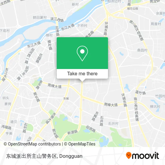 东城派出所主山警务区 map