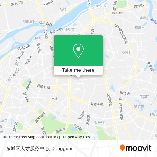东城区人才服务中心 map