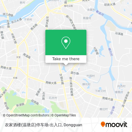 农家酒楼(温塘店)停车场-出入口 map