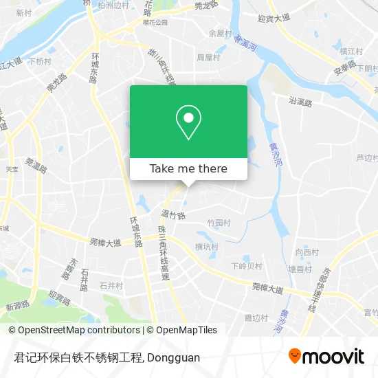 君记环保白铁不锈钢工程 map