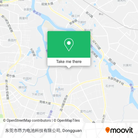 东莞市昂力电池科技有限公司 map