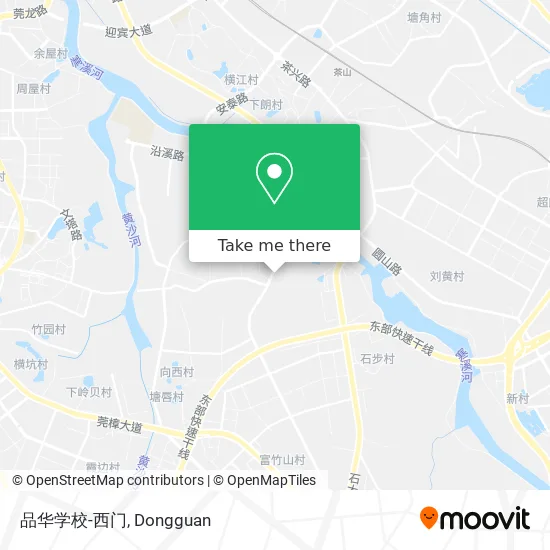 品华学校-西门 map