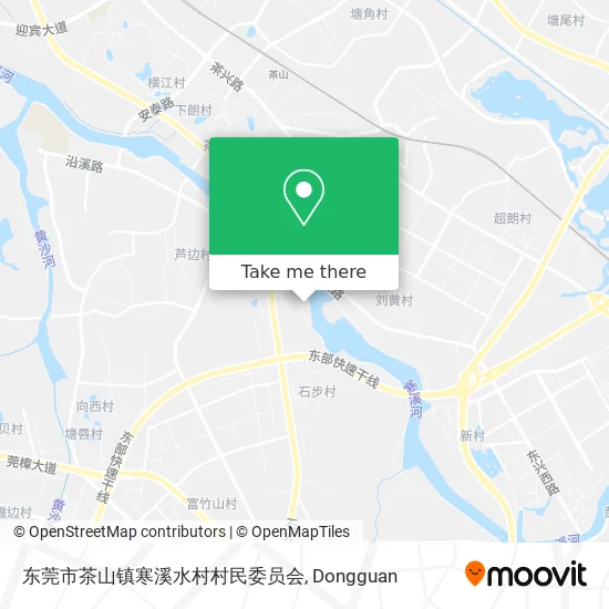 东莞市茶山镇寒溪水村村民委员会 map