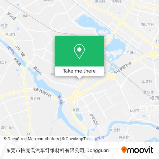 东莞市帕克氏汽车纤维材料有限公司 map