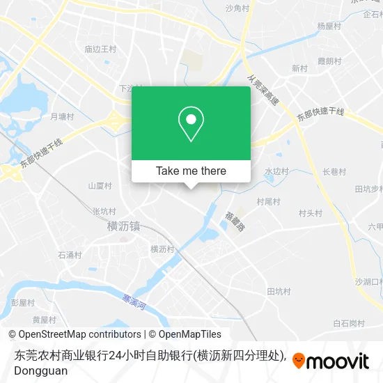 东莞农村商业银行24小时自助银行(横沥新四分理处) map