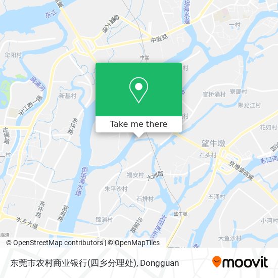 东莞市农村商业银行(四乡分理处) map