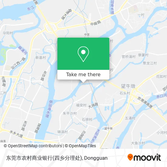 东莞市农村商业银行(四乡分理处) map