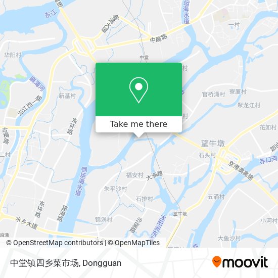 中堂镇四乡菜市场 map