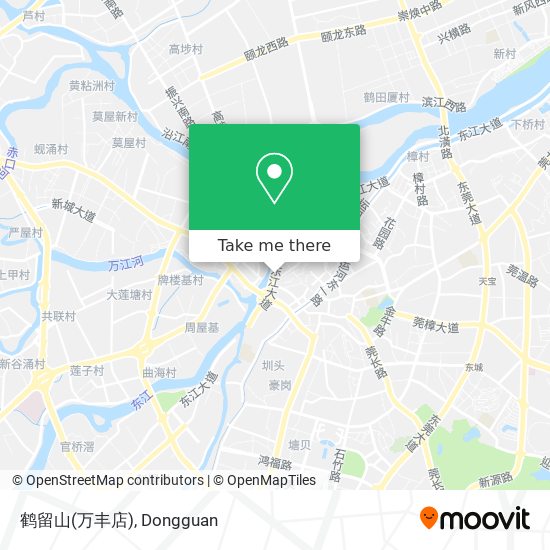 鹤留山(万丰店) map