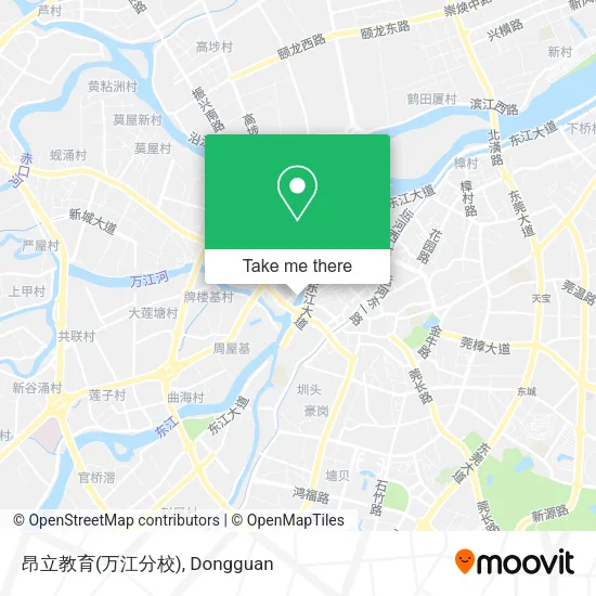 昂立教育(万江分校) map