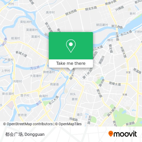 都会广场 map