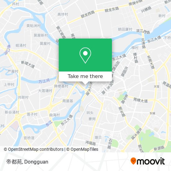 帝都苑 map