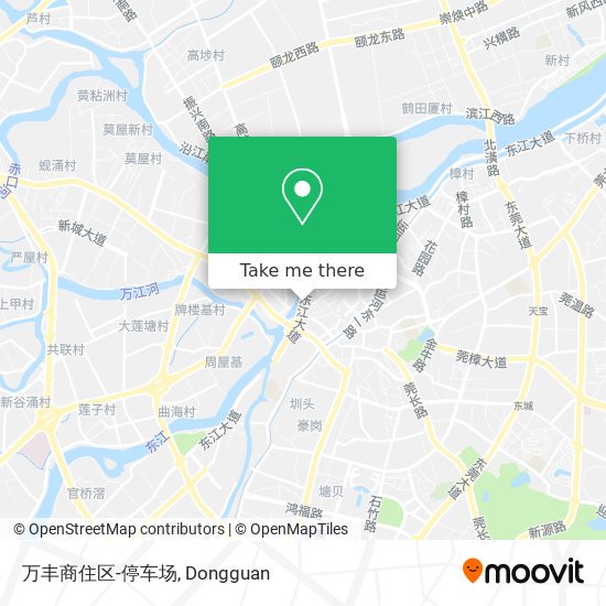 万丰商住区-停车场 map