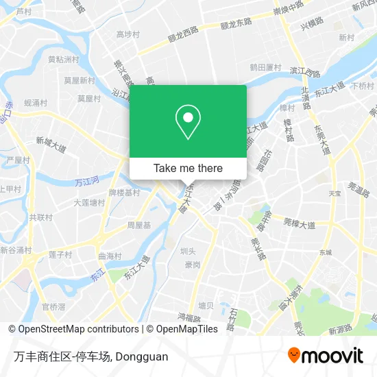 万丰商住区-停车场 map