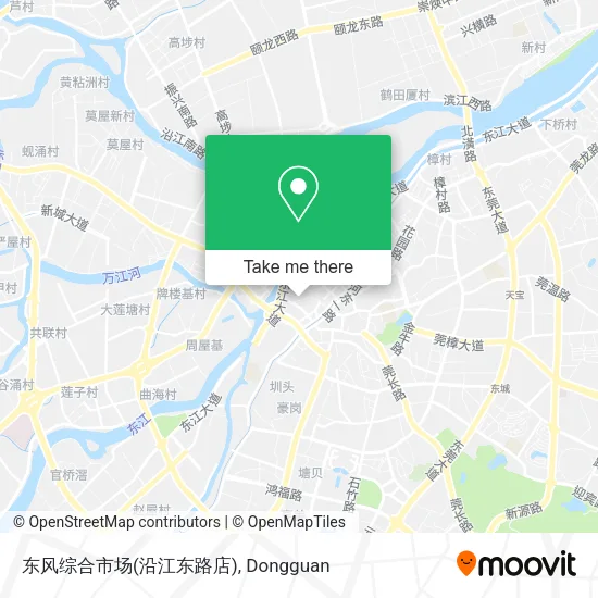 东风综合市场(沿江东路店) map