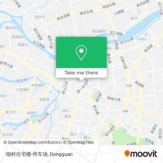 细村住宅楼-停车场 map