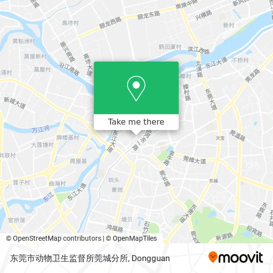 东莞市动物卫生监督所莞城分所 map