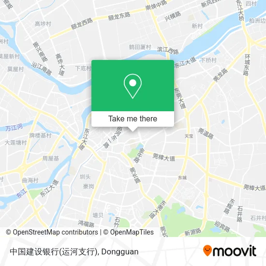 中国建设银行(运河支行) map