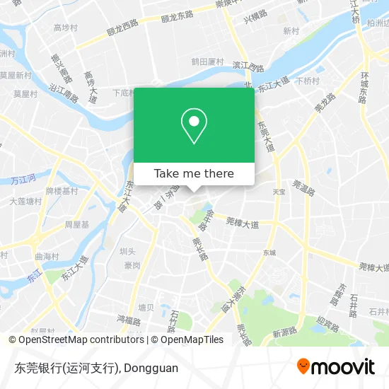 东莞银行(运河支行) map