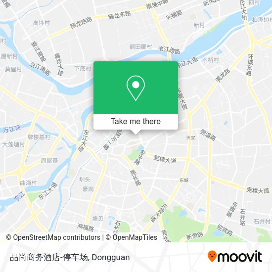 品尚商务酒店-停车场 map