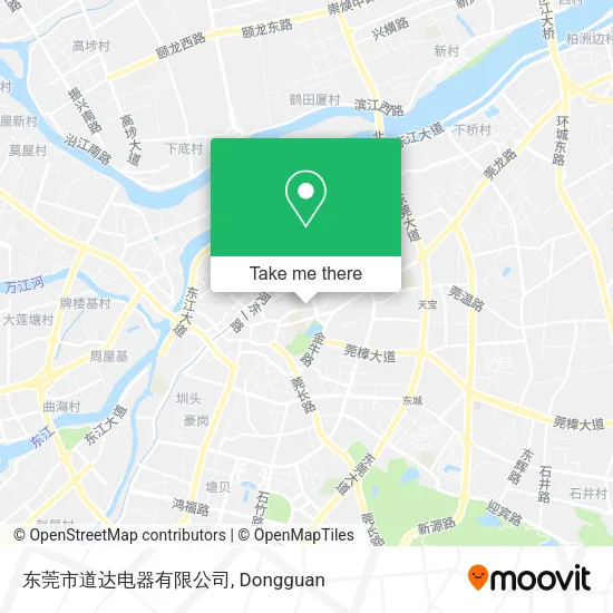 东莞市道达电器有限公司 map