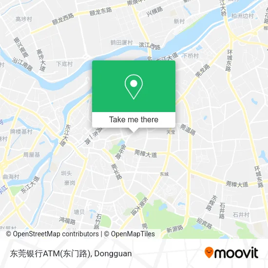 东莞银行ATM(东门路) map