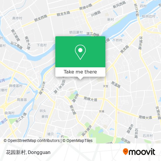 花园新村 map