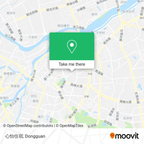 心怡住宿 map