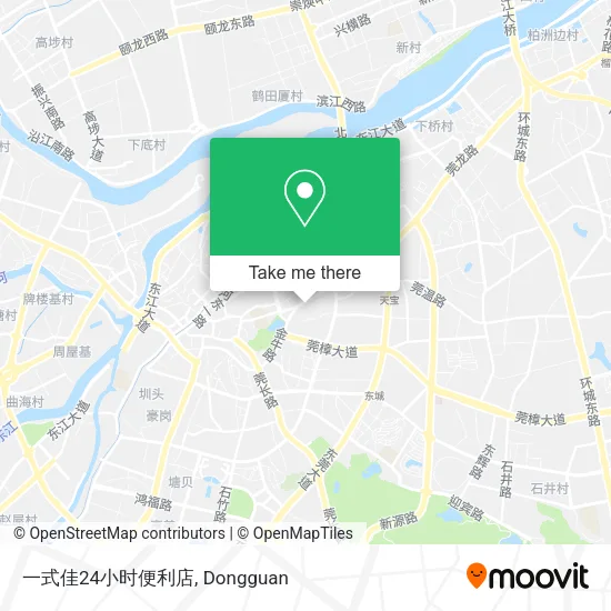 一式佳24小时便利店 map