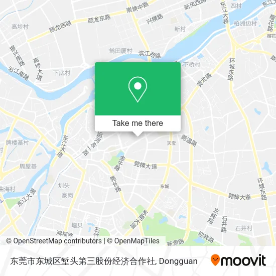 东莞市东城区堑头第三股份经济合作社 map