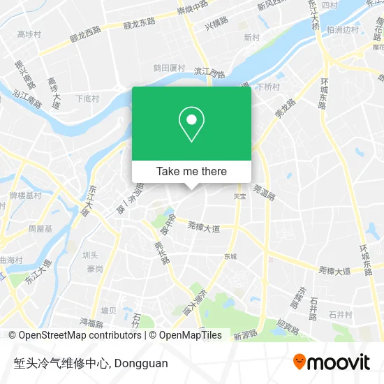 堑头冷气维修中心 map
