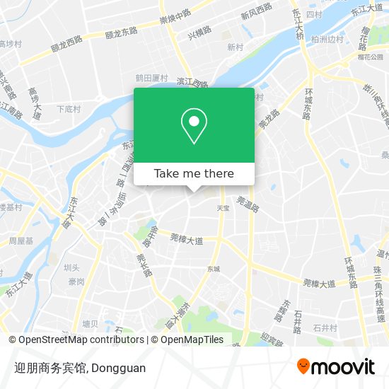 迎朋商务宾馆 map