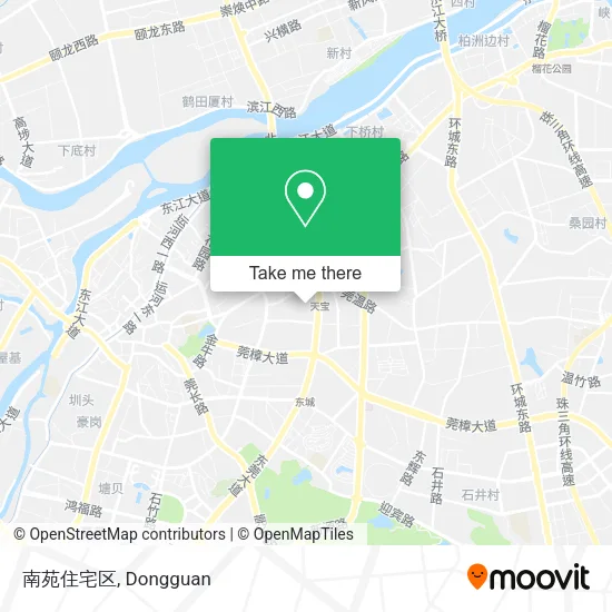 南苑住宅区 map