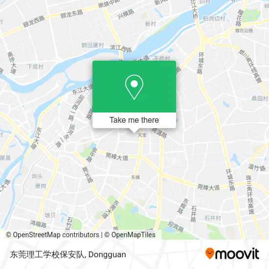 东莞理工学校保安队 map