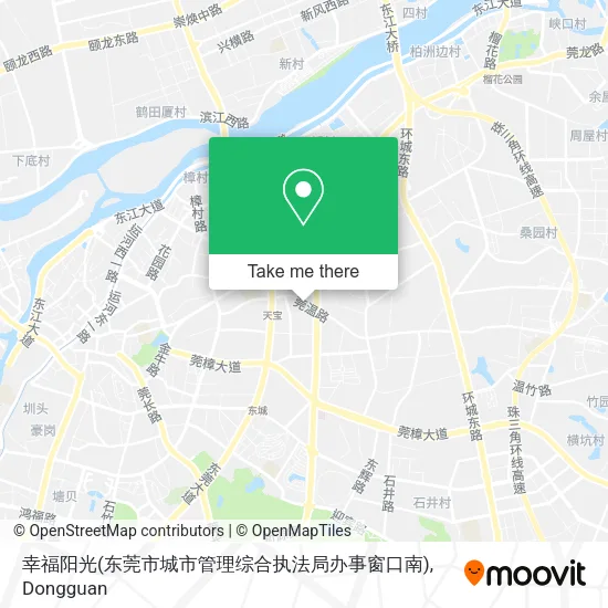 幸福阳光(东莞市城市管理综合执法局办事窗口南) map