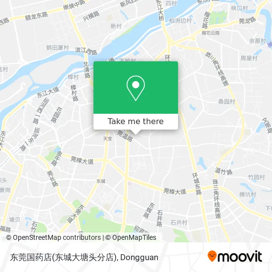 东莞国药店(东城大塘头分店) map