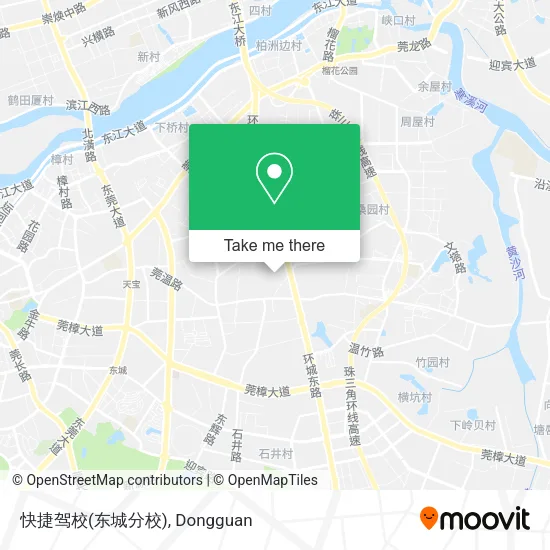 快捷驾校(东城分校) map