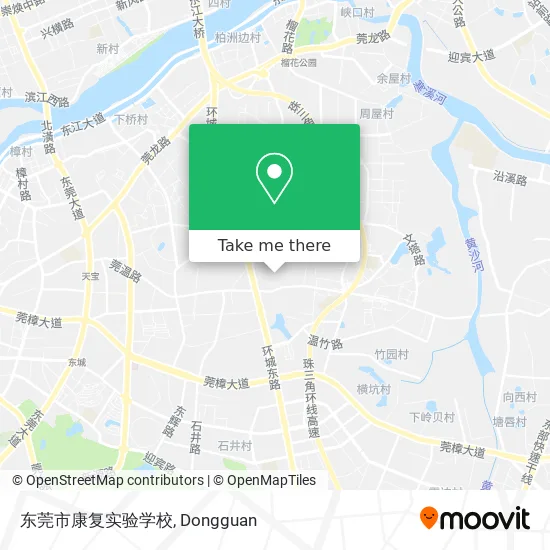 东莞市康复实验学校 map