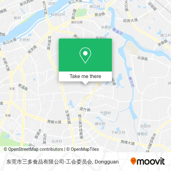东莞市三多食品有限公司-工会委员会 map