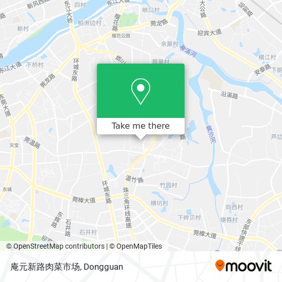 庵元新路肉菜市场 map