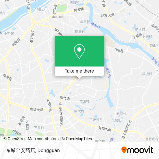 东城金安药店 map
