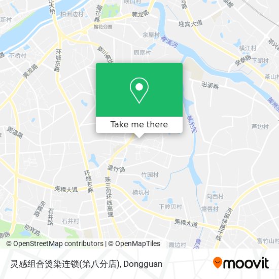 灵感组合烫染连锁(第八分店) map