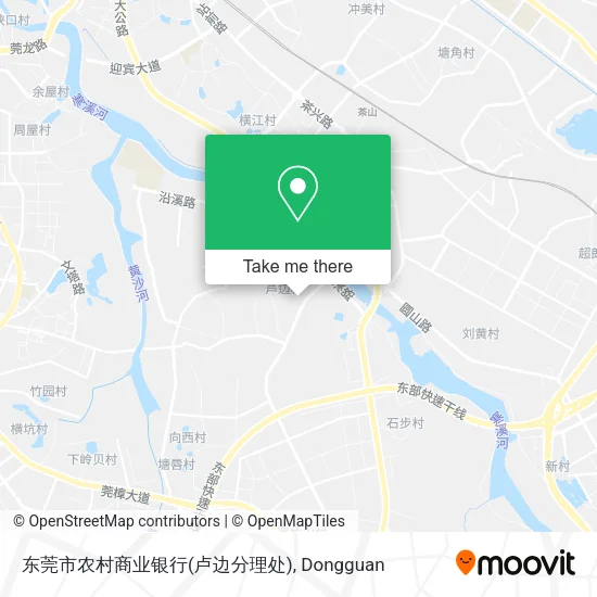 东莞市农村商业银行(卢边分理处) map