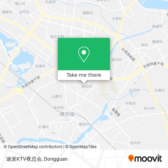 迪派KTV夜总会 map