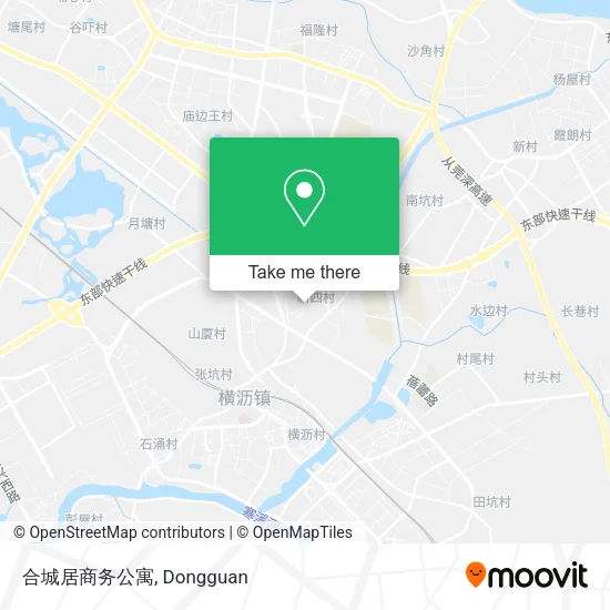 合城居商务公寓 map