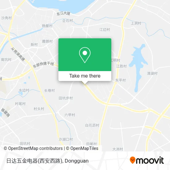日达五金电器(西安西路) map