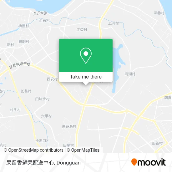 果留香鲜果配送中心 map