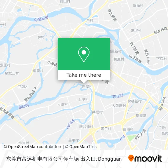 东莞市富远机电有限公司停车场-出入口 map