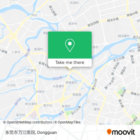东莞市万江医院 map